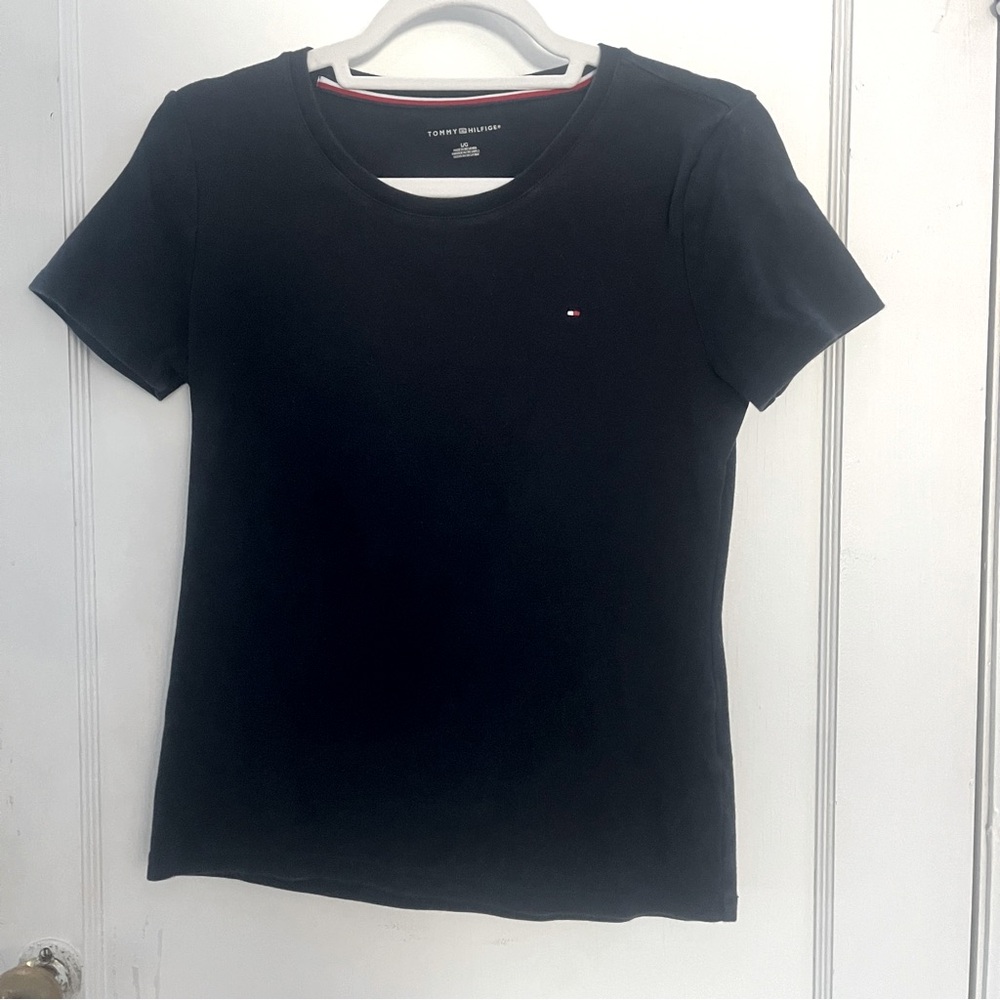Tommy t-shirt with flag on the front